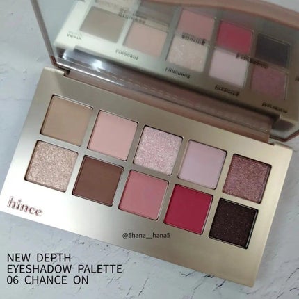 ððð£ð ãã©ãã on LIPS ã·hinceNEWDEPTHEYESHADOWPALETTE·..ãïŒ4æç®ïŒ