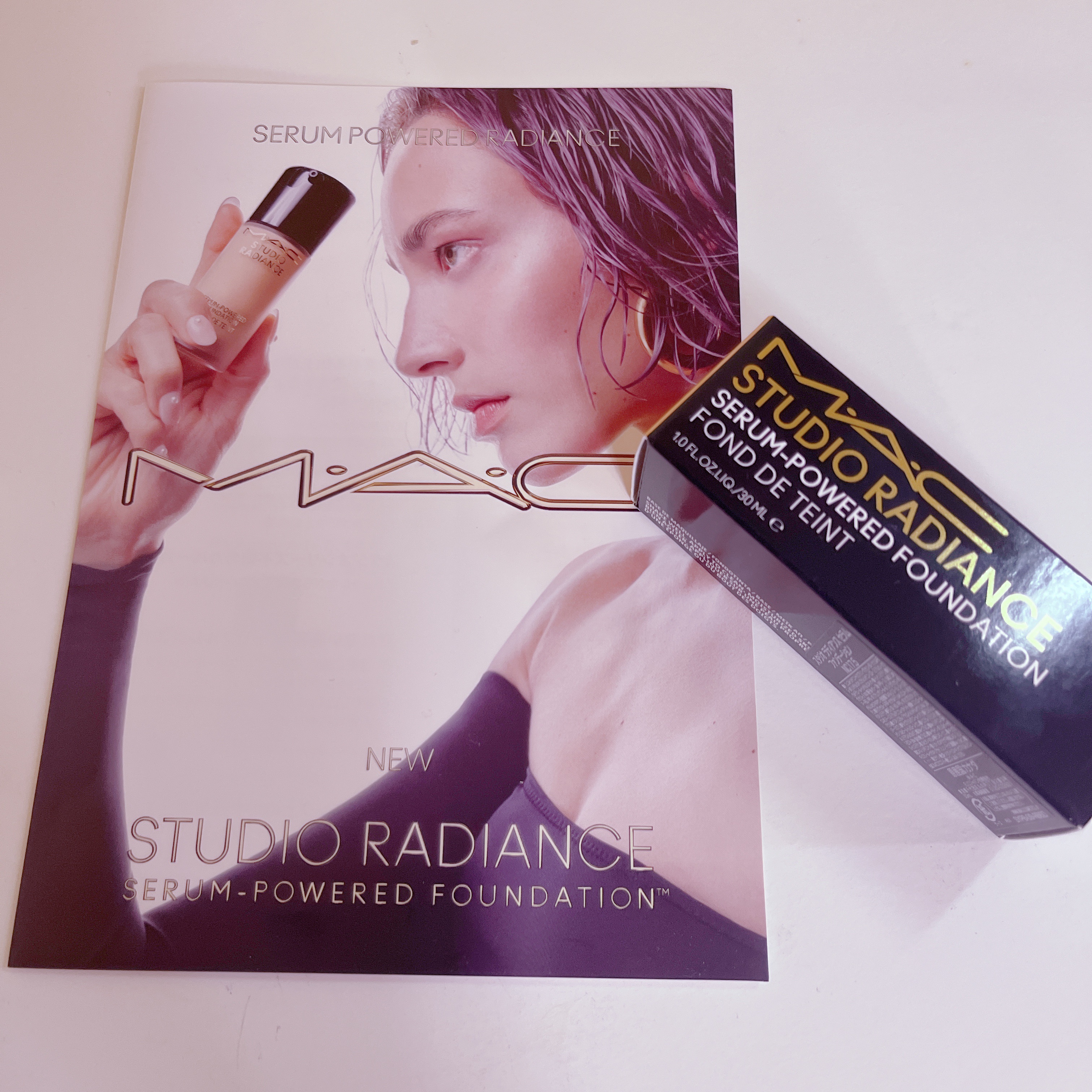 スタジオ ラディアンス セラム ファンデーション NC17.5/M・A・C/リキッドファンデーションを使ったクチコミ（1枚目）