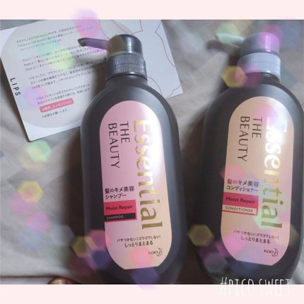 THE BEAUTY 髪のキメ美容シャンプー/コンディショナー<モイストリペア> /エッセンシャル/市販シャンプーを使ったクチコミ(1枚目)