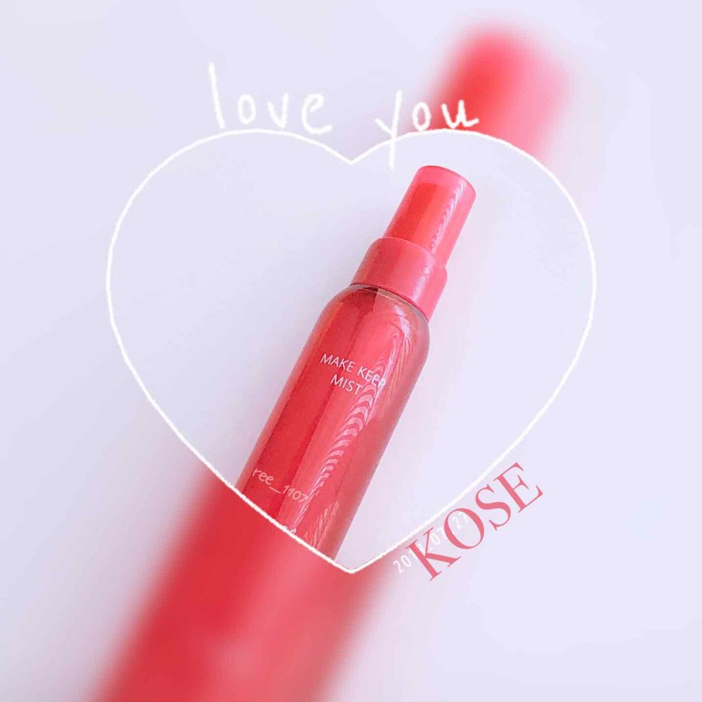 メイク キープ ミスト/コーセーコスメニエンス/フィックスミストを使ったクチコミ（1枚目）