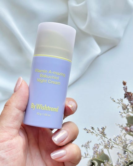 ビタミンA-mazingバクチオールナイトクリーム/By Wishtrend/フェイスクリームを使ったクチコミ(2枚目)