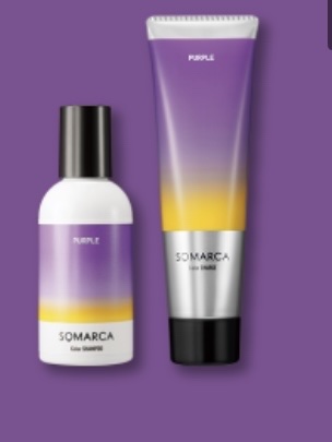 ソマルカ　カラーシャンプー/カラーチャージ チャージ／パープル/SOMARCA/サロンシャンプーを使ったクチコミ（1枚目）