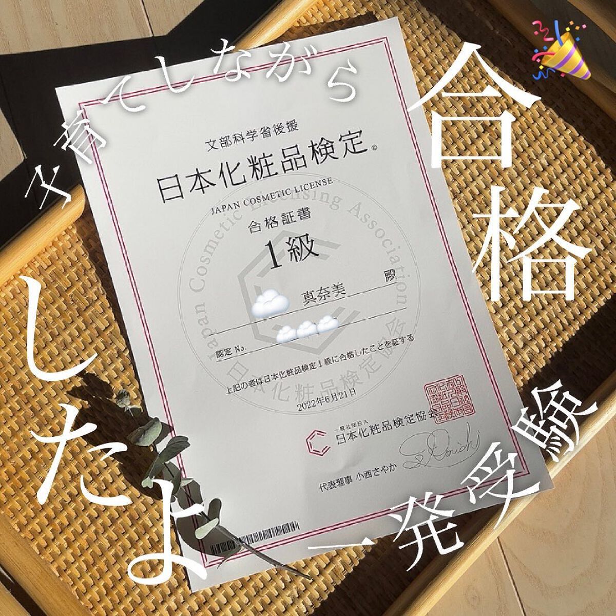 日本化粧品検定2級.3級対策テキスト/主婦の友社/書籍を使ったクチコミ（1枚目）