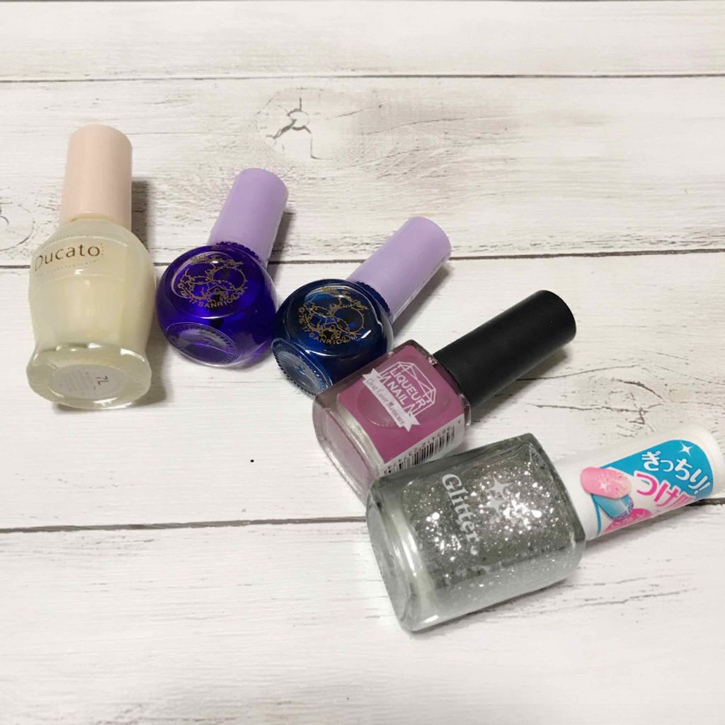 AT ネイルグリッター/Art Collection/マニキュアを使ったクチコミ(2枚目)