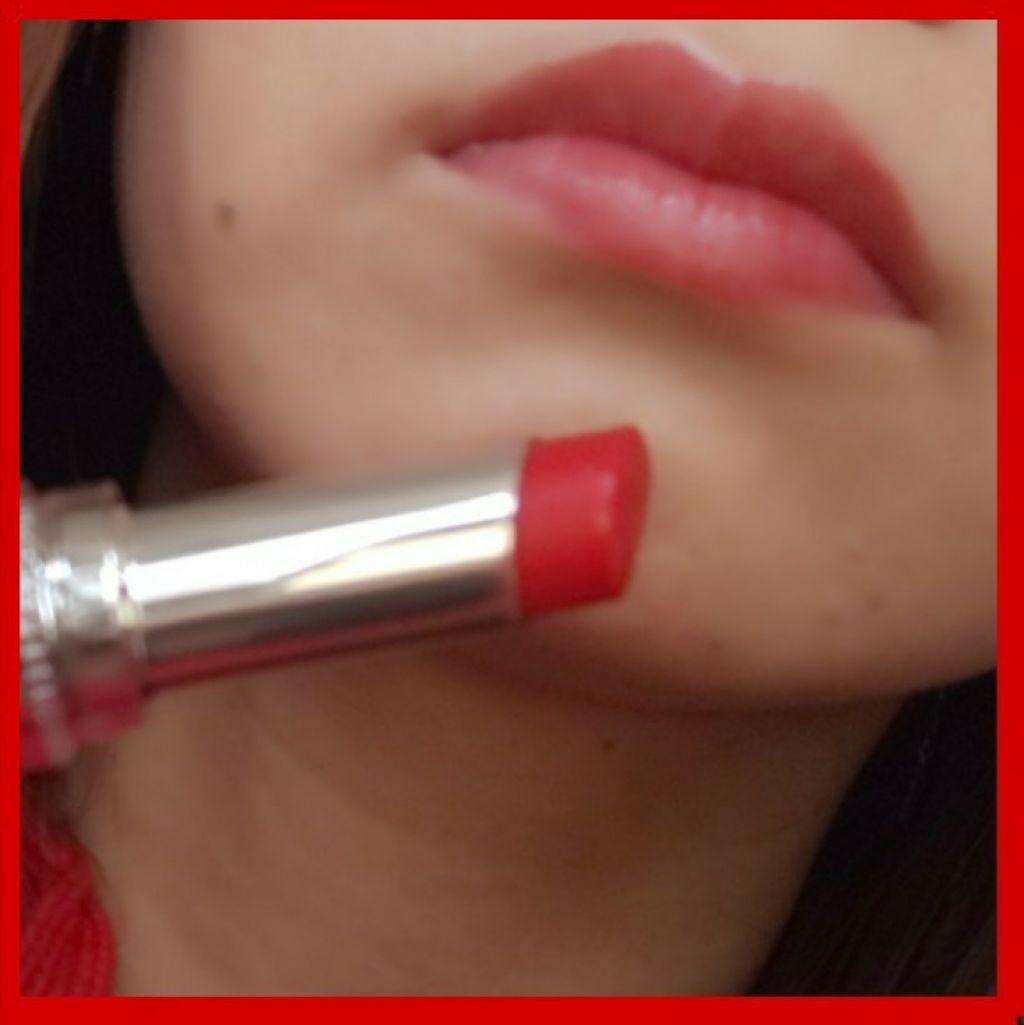 ラスティンググロスリップ/CEZANNE/口紅を使ったクチコミ（2枚目）