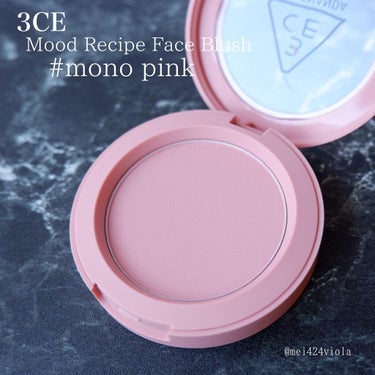 3CE 3CE MOOD RECIPE FACE BLUSH のクチコミ「⁡
⁡
⁡
韓国コスメ🇰🇷
⁡
⁡
⁡
୨୧┈┈┈┈┈┈┈┈┈┈┈┈୨୧
3CE（スリーシーイ.....」（2枚目）