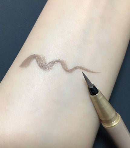 マイベストライナー グレージュ/ドーリーウインク/リキッドアイライナーを使ったクチコミ(2枚目)