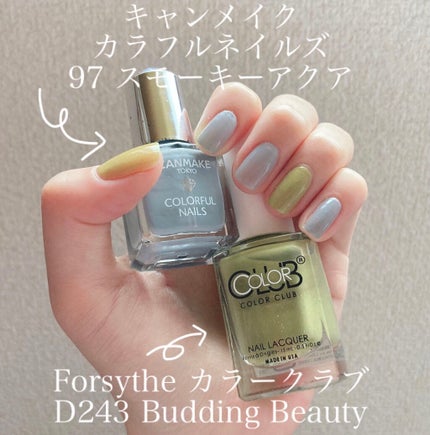 カラフルネイルズ/キャンメイク/マニキュアを使ったクチコミ(2枚目)