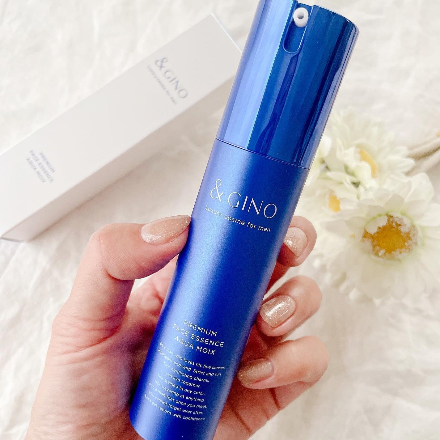 プレミアム フェイス エッセンス アクアモイス/&GINO/美容液を使ったクチコミ(2枚目)