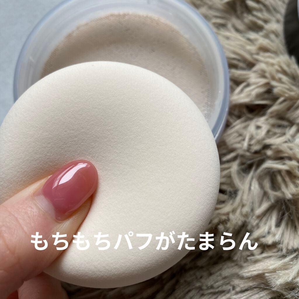 アドバンスドエシリアルスムースオペレーター ルースパウダー/THREE/ルースパウダーを使ったクチコミ(2枚目)