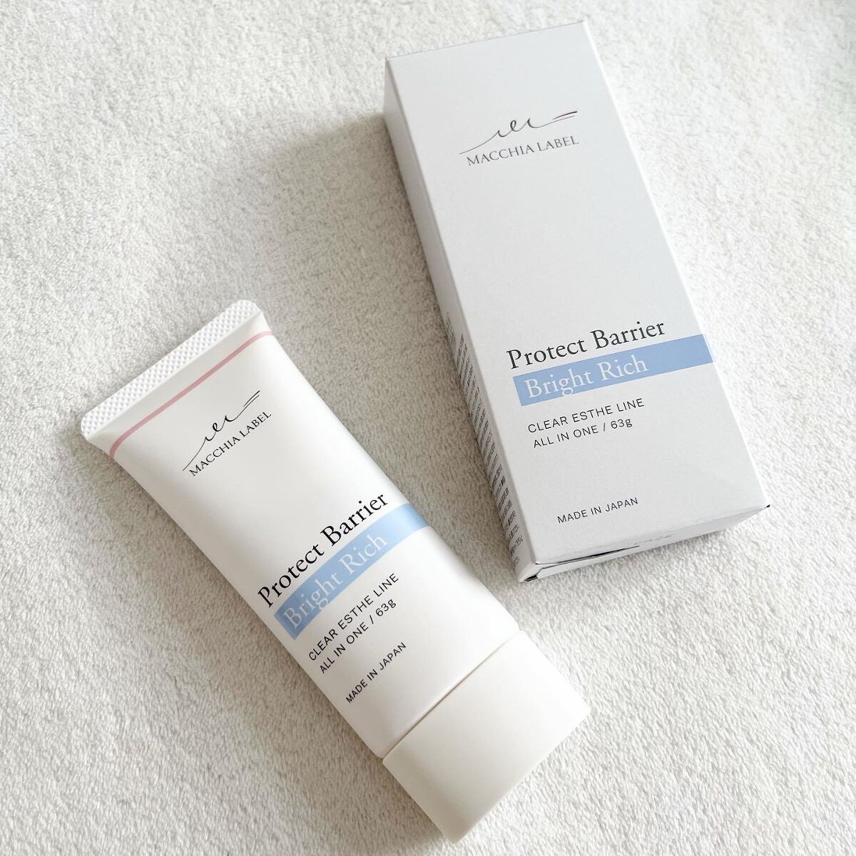 プロテクトバリアブライトリッチ/Macchia Label/オールインワン化粧品を使ったクチコミ(1枚目)