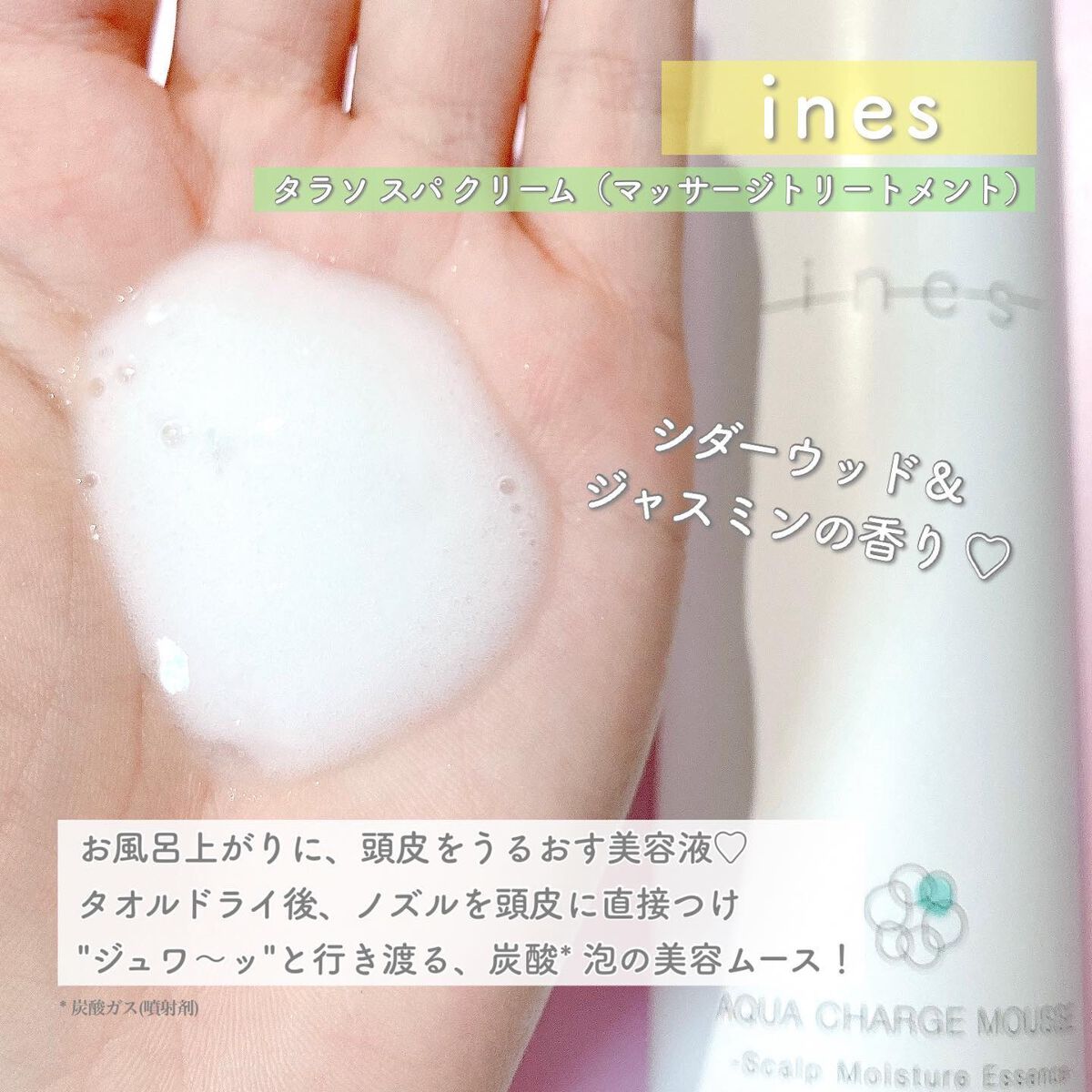 ジェントル スクラブ クレンズ/ines/市販シャンプーを使ったクチコミ(5枚目)