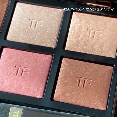 アイ カラー クォード 42A ヘイズィ センシュアリティ/TOM FORD BEAUTY/アイシャドウパレットを使ったクチコミ（2枚目）