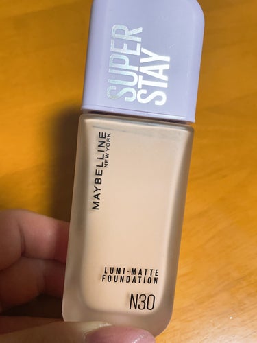 SPステイ ルミマット リキッド ファンデーション N30/MAYBELLINE NEW YORK/リキッドファンデーションを使ったクチコミ（1枚目）