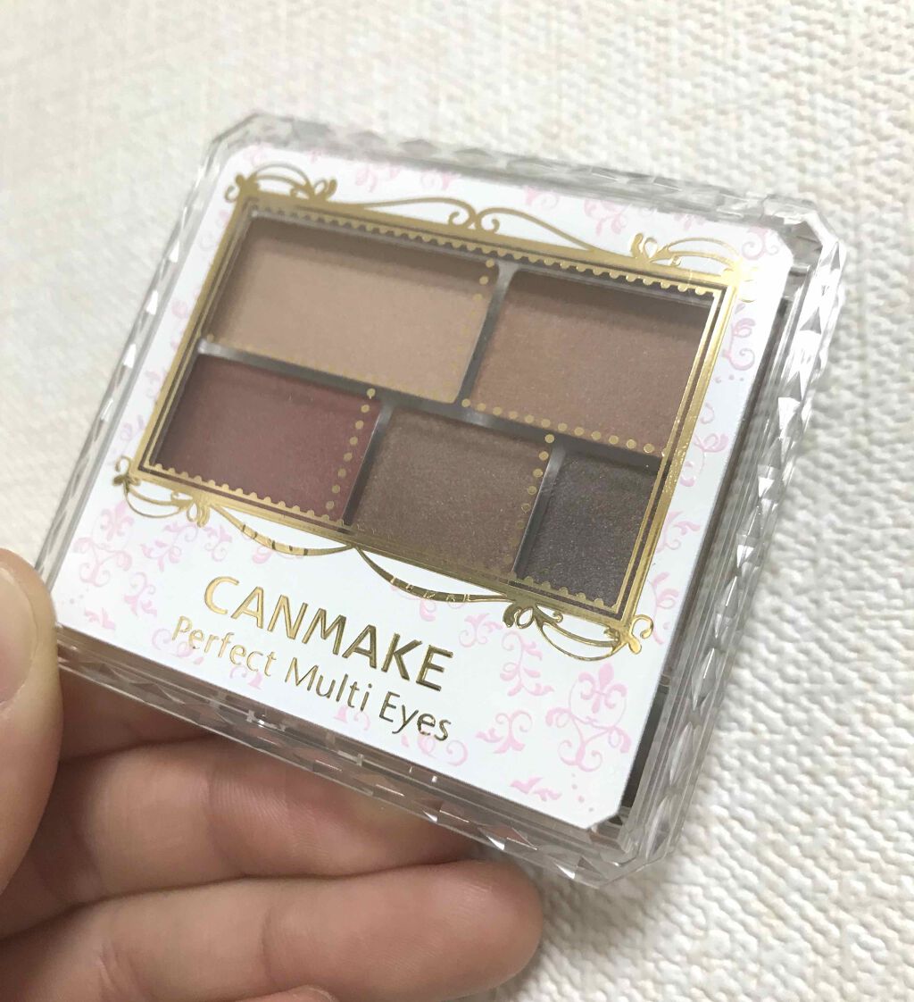 パーフェクトマルチアイズ/キャンメイク/アイシャドウパレットを使ったクチコミ(1枚目)