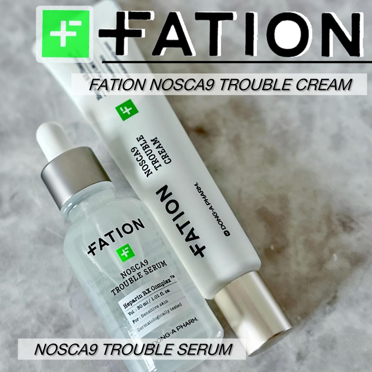 
／
揺るぎやすいこの季節に使いたいダーマコスメ✨⸝⸝꙳
『FATION （パティオン）』🌿🤍
＼

▪︎ ノスカナイントラブルセラム
▫︎ノスカナイントラブルクリーム

敏感肌でも使える鎮静ケアとして
オススメのコスメ✨

セラムはと