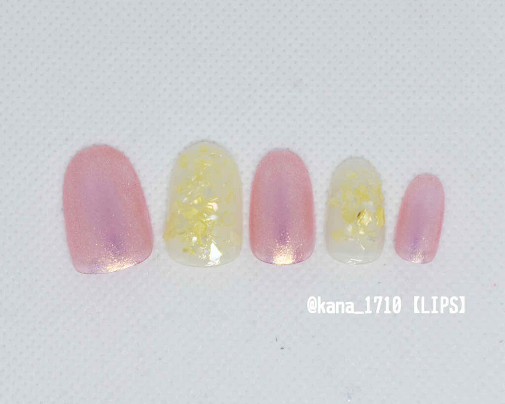 カラフルネイルズ N41 サンセットグロウ/キャンメイク/マニキュアを使ったクチコミ（1枚目）