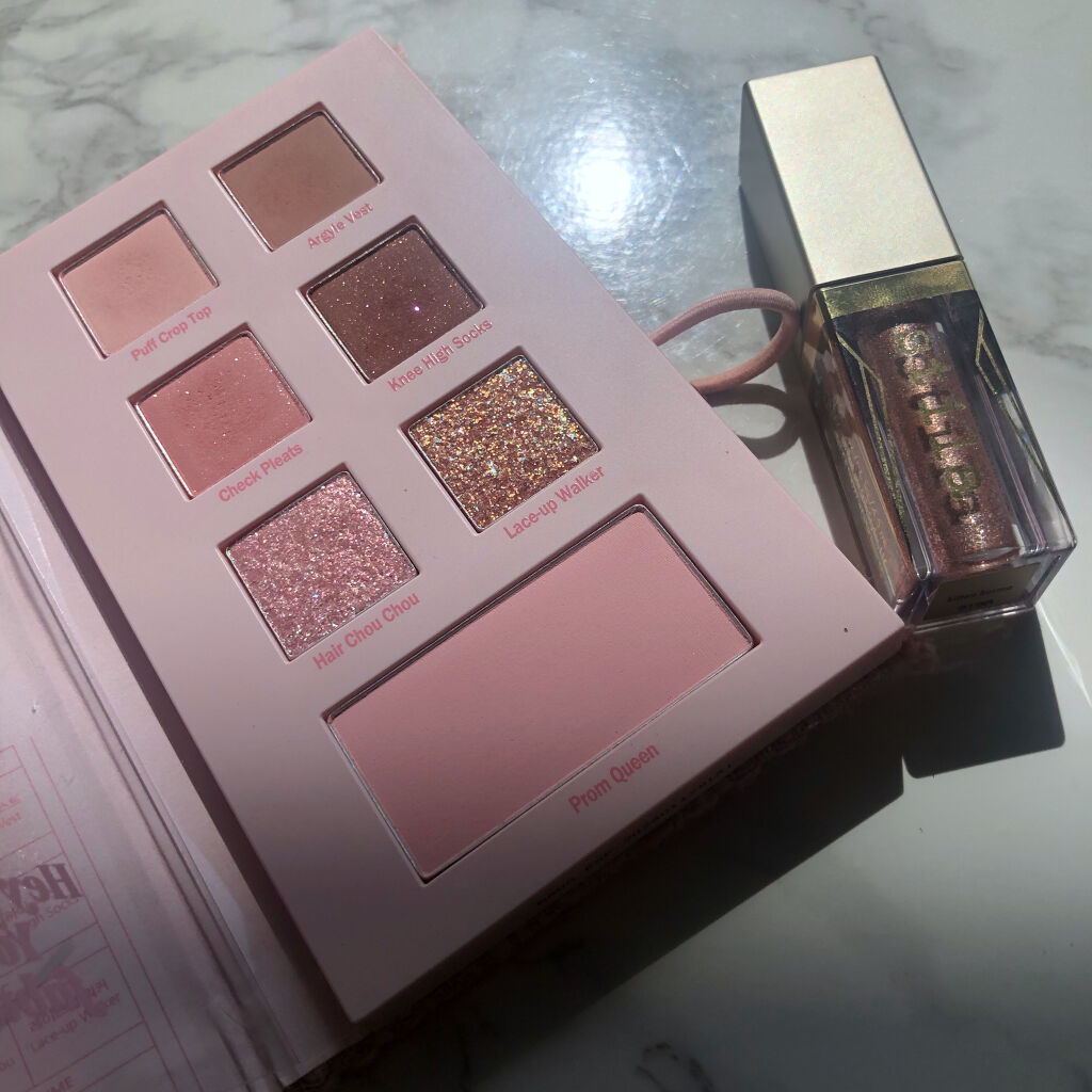 グリッター&グロウ リキッドアイシャドウ/stila/グリッターを使ったクチコミ（3枚目）