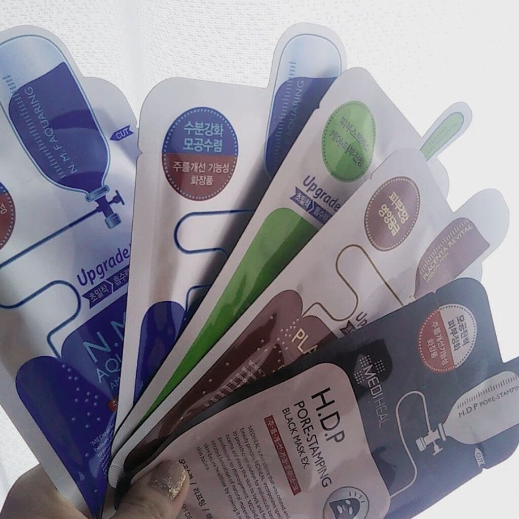 N.M.FアクアアンプルマスクJEX/MEDIHEAL/シートマスク・パックを使ったクチコミ（1枚目）