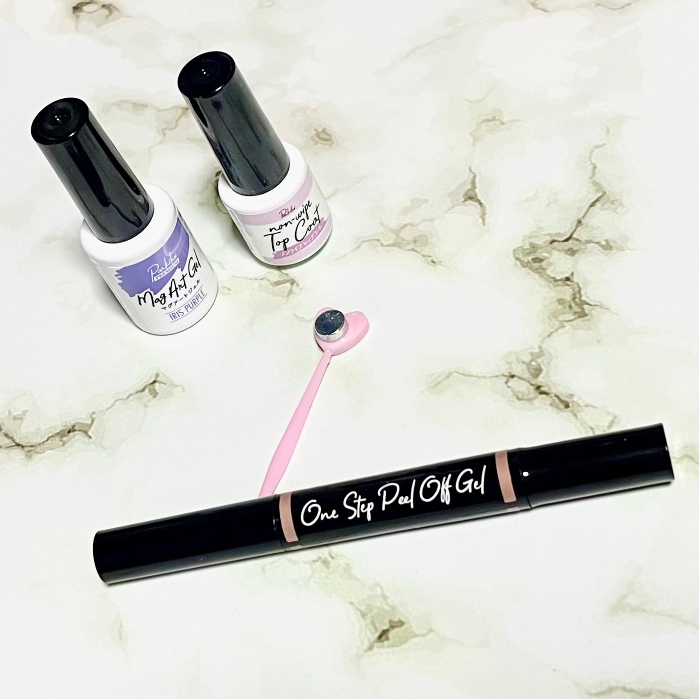 パル ノンワイプトップコート/キャンドゥ/ジェルネイルを使ったクチコミ(4枚目)