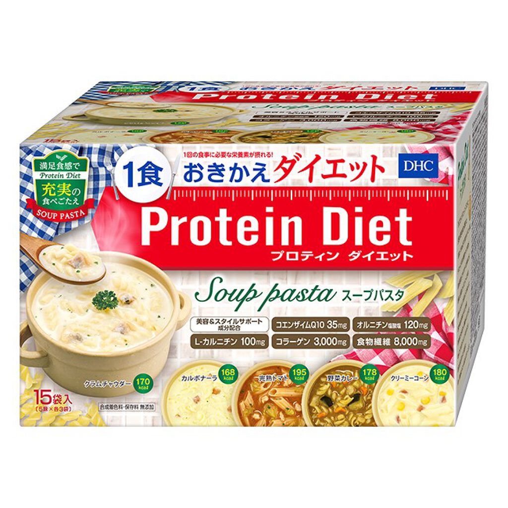 プロテインダイエット スープパスタ/DHC/その他プロテインを使ったクチコミ(1枚目)