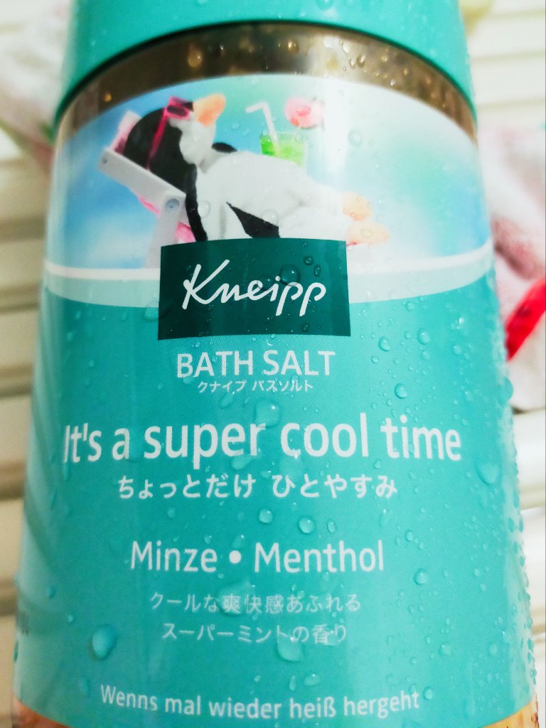クナイプ バスソルト スーパーミントの香り 850g/クナイプ/無機塩系入浴剤を使ったクチコミ（1枚目）