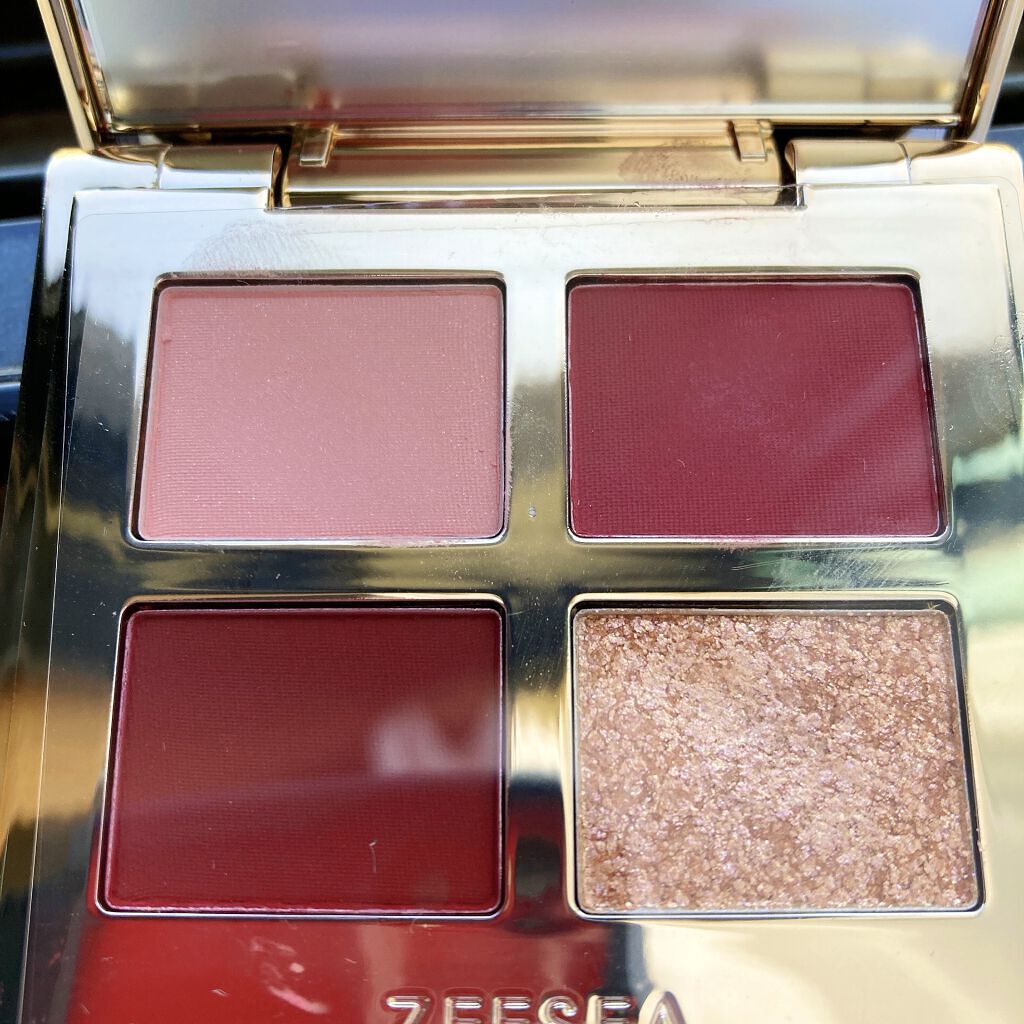 ドリームランドアイシャドウ ( 4シェード )/ZEESEA/アイシャドウパレットを使ったクチコミ（2枚目）