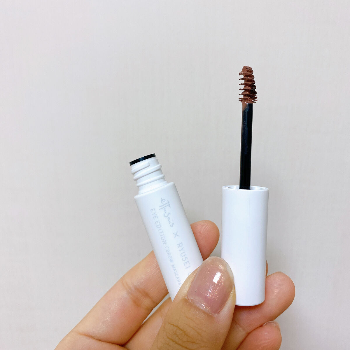 エテュセ アイエディション (ブロウマスカラ) EX R728 策略ピンクブラウン（限定）/ettusais/眉マスカラを使ったクチコミ（3枚目）