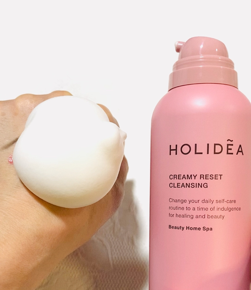 ホリーディア クリーミーリセットクレンジング/HOLIDEA/泡洗顔を使ったクチコミ（3枚目）