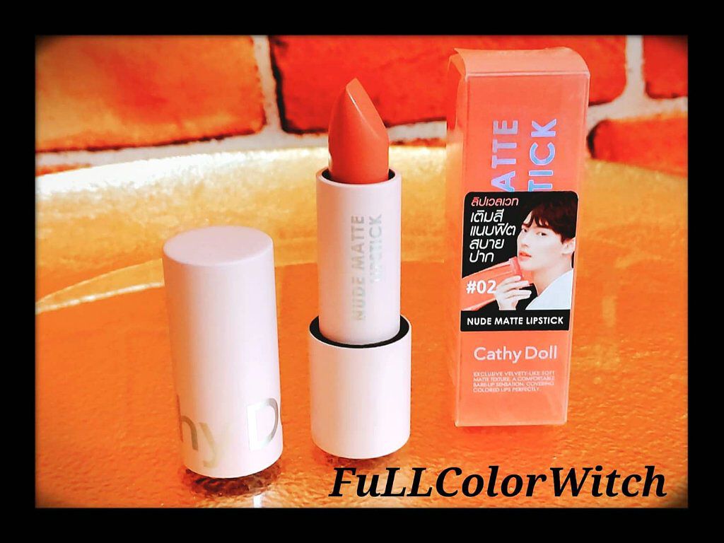 ヌードマットリップスティック/CathyDoll/口紅を使ったクチコミ（1枚目）