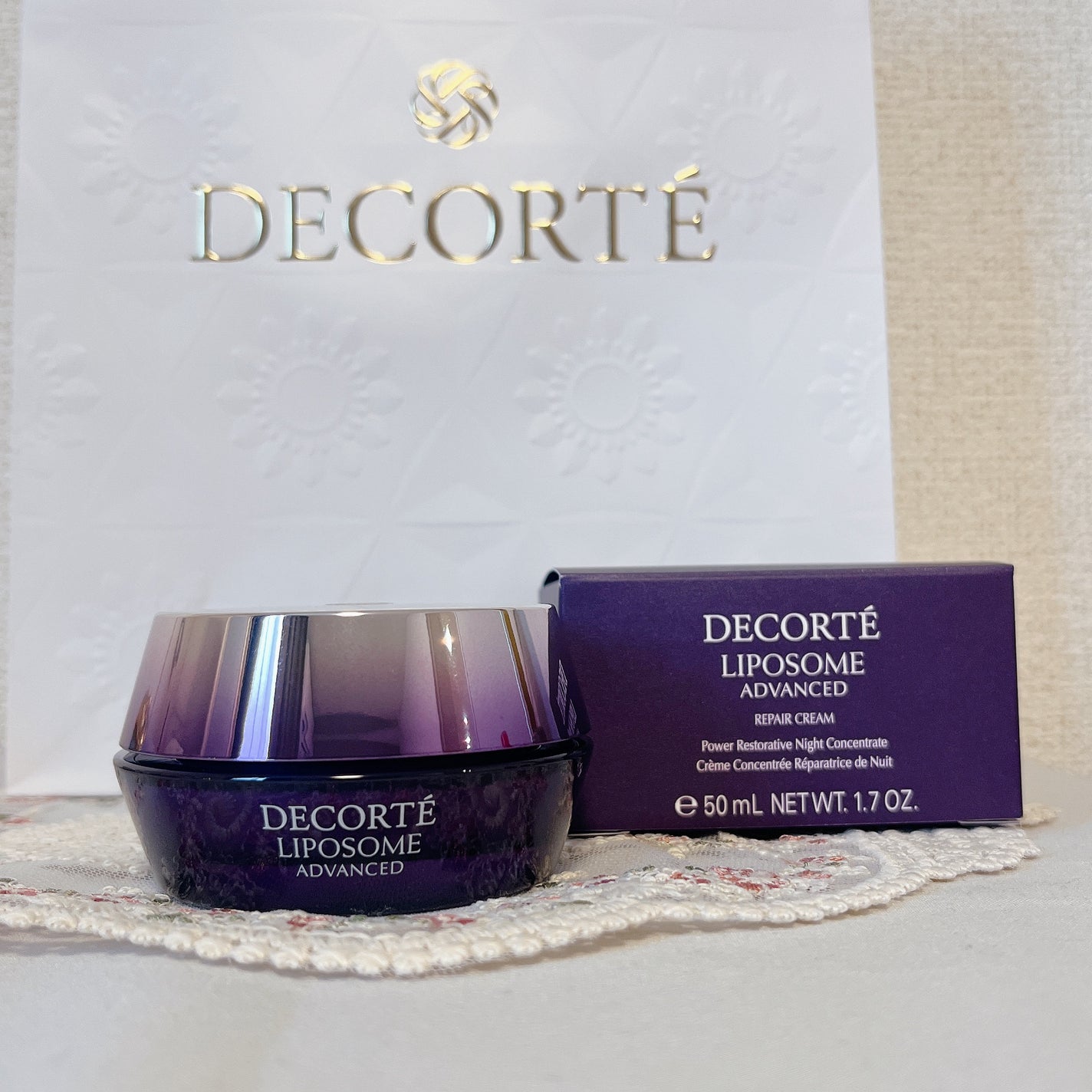 リポソーム アドバンスト リペアクリーム/DECORTÉ/フェイスクリームを使ったクチコミ(1枚目)