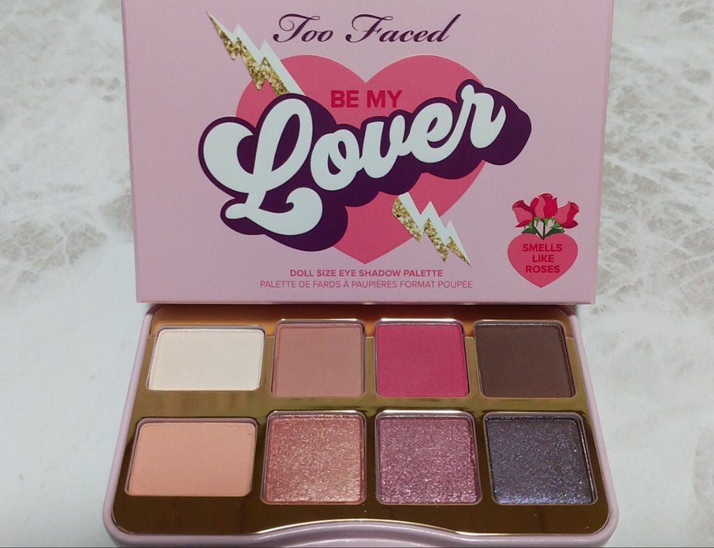 ビー マイ ラヴァ― ミニ アイシャドウ パレット/Too Faced/アイシャドウパレットを使ったクチコミ(2枚目)