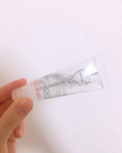 クリアリップグロス/WHOMEE/リップケアを使ったクチコミ(1枚目)