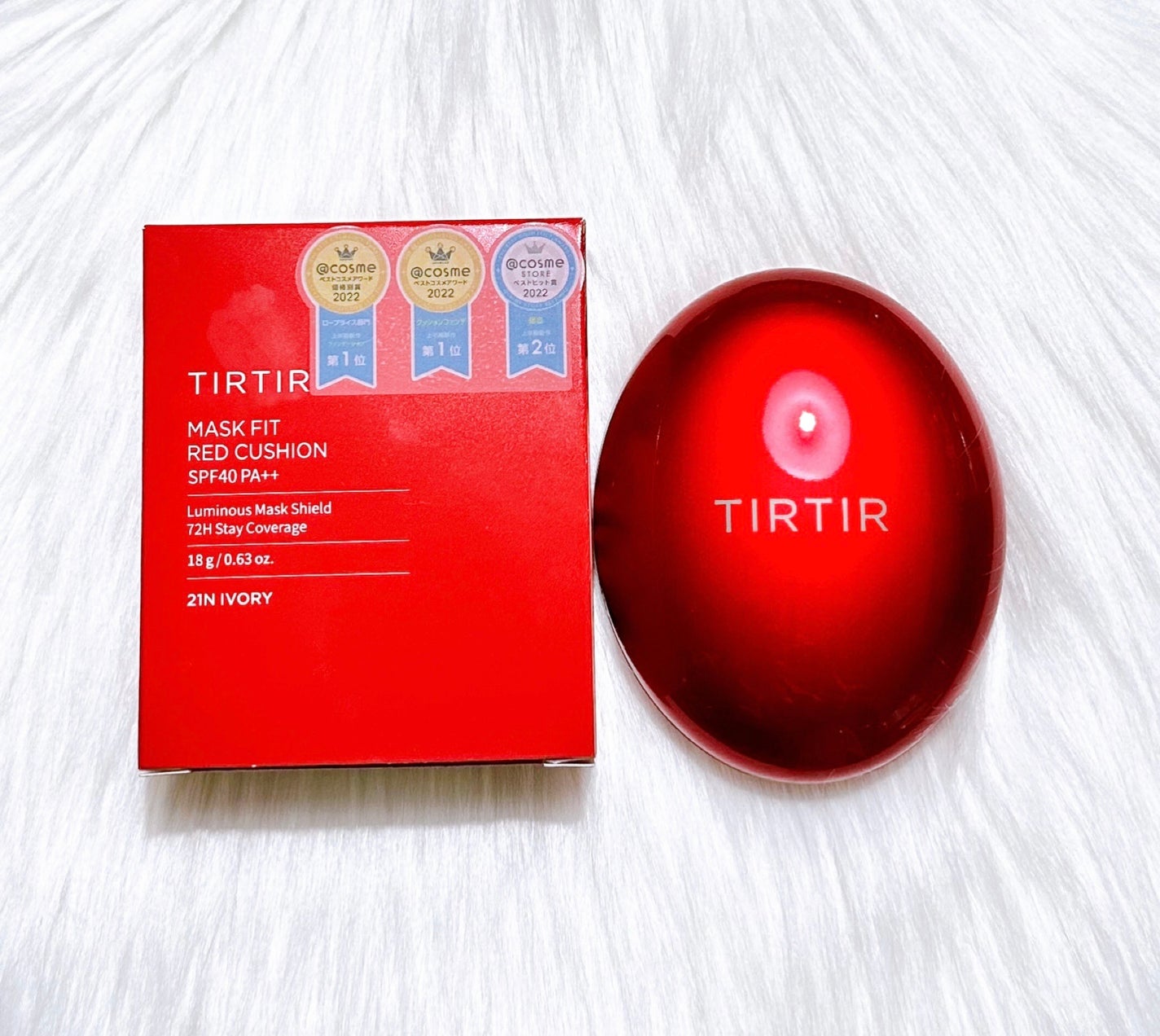 マスク フィット レッド クッション/TIRTIR(ティルティル)/クッションファンデーションを使ったクチコミ(1枚目)