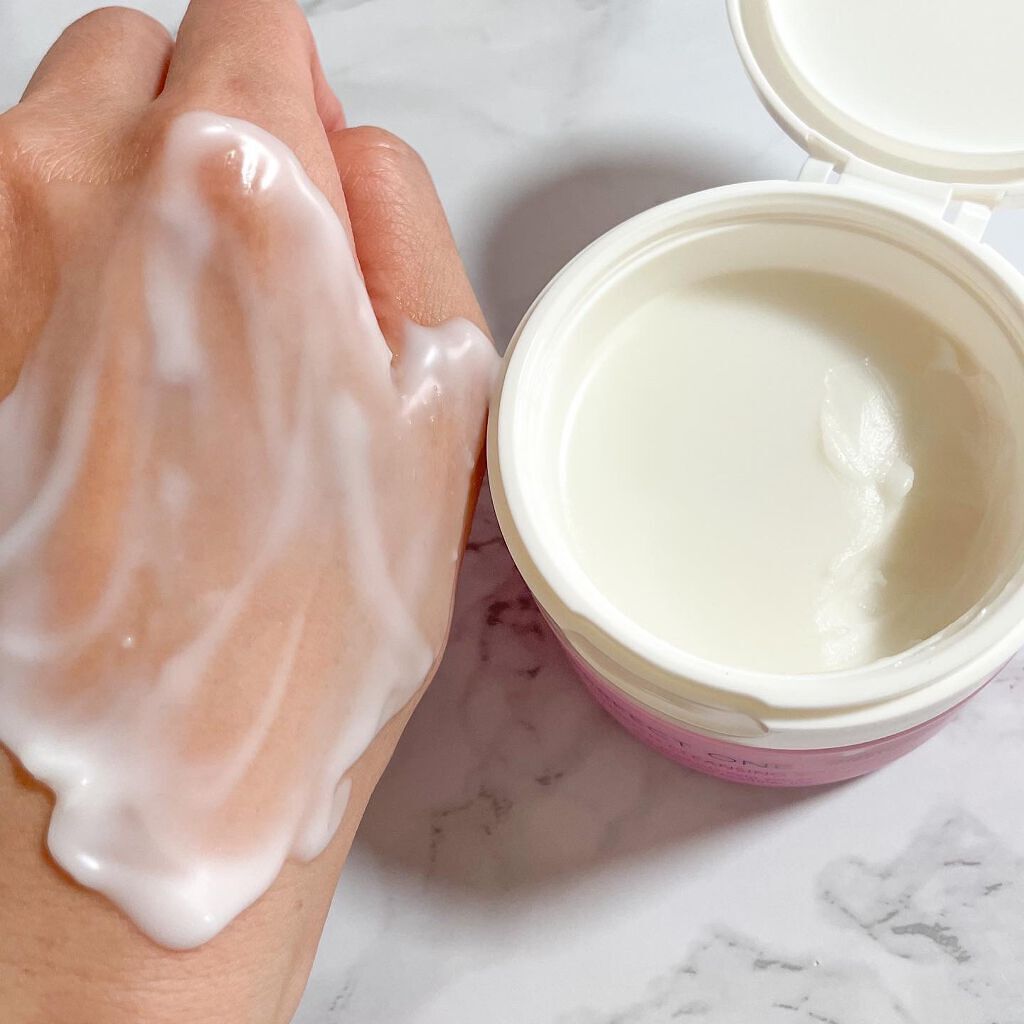 パーフェクトワンフォーカス スムースクレンジングバーム ピュア/PERFECT ONE  FOCUS/クレンジングバームを使ったクチコミ（3枚目）