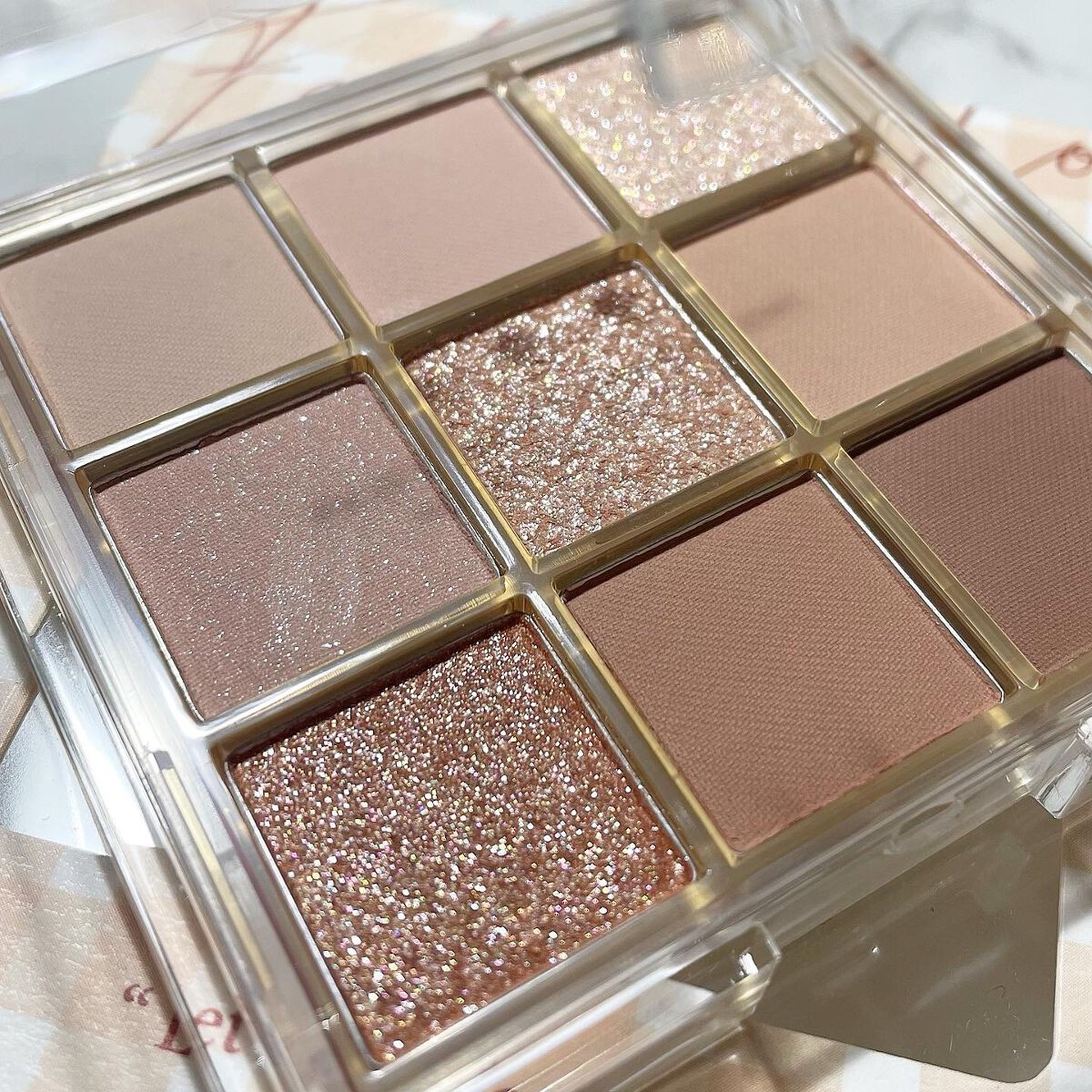 KEYBO FALL IN LOVE SHADOW PALETTE/keybo/アイシャドウパレットを使ったクチコミ(2枚目)