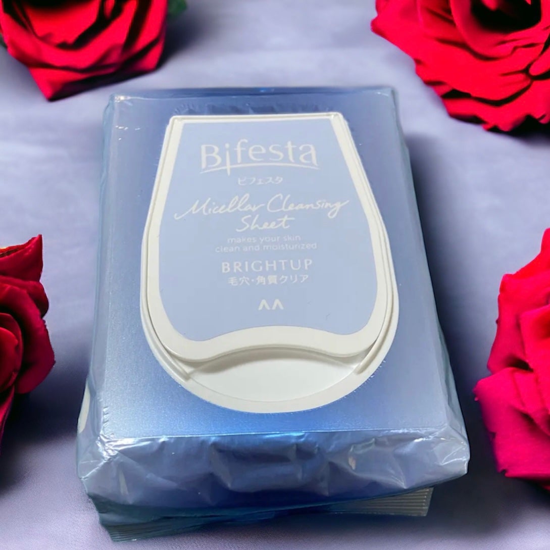 ミセラークレンジングシート ブライトアップ/ビフェスタ/クレンジングシートを使ったクチコミ(1枚目)
