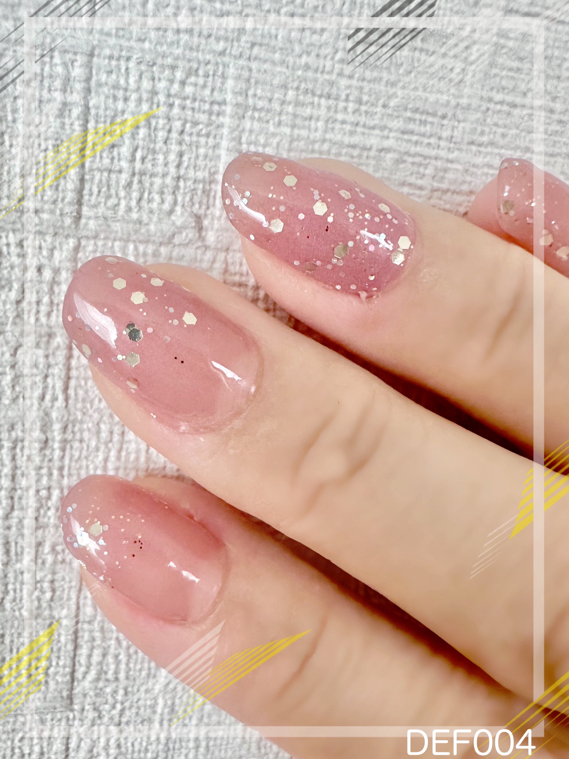 リアルジェルネイルステッカー ジェルネイルシール /faithmiracle/ネイルシールを使ったクチコミ（2枚目）