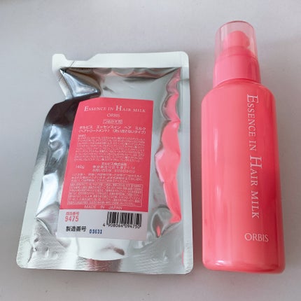 エッセンスインヘアミルク/オルビス/ヘアミルクを使ったクチコミ(1枚目)