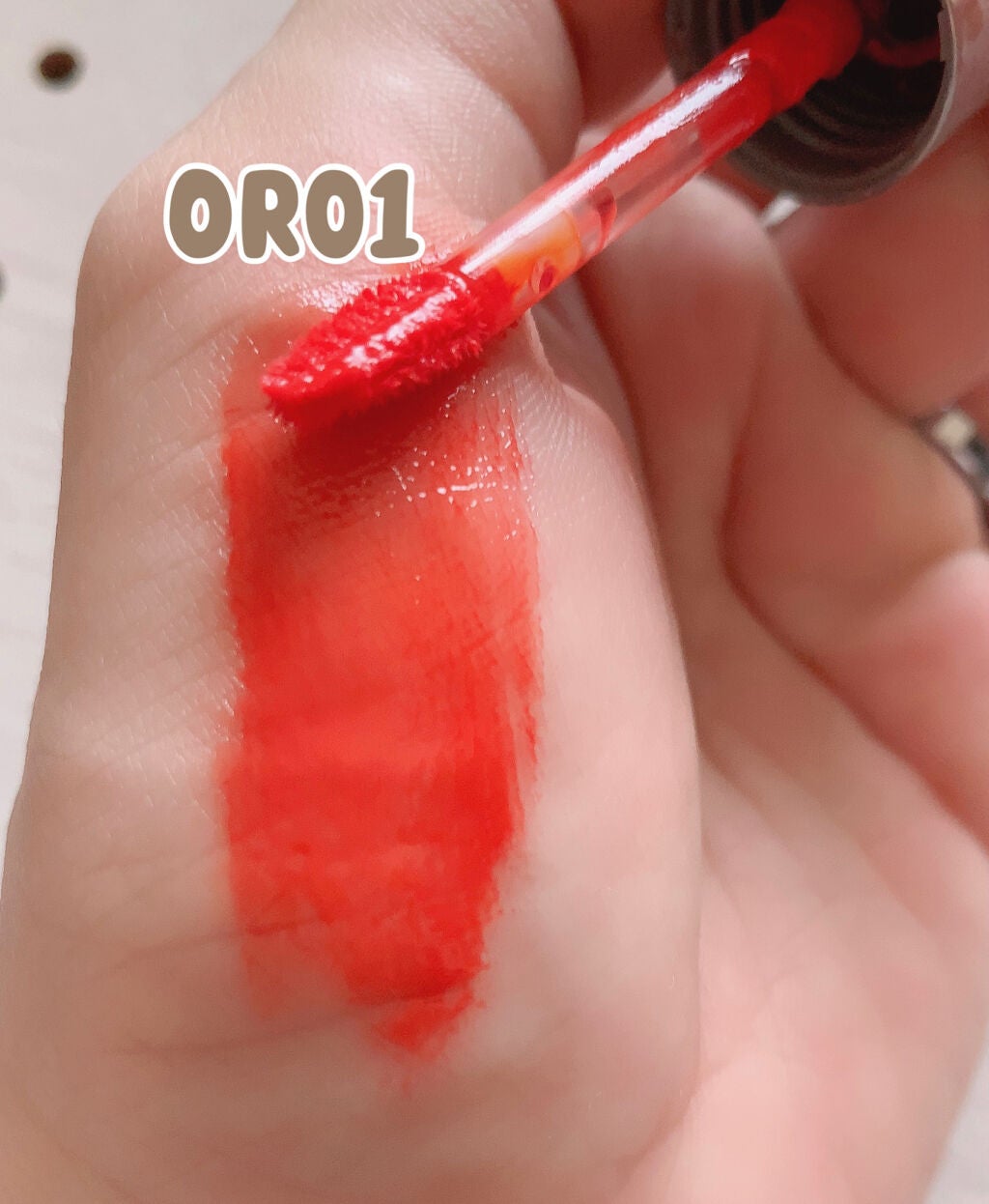 アピュー ウォーターライト ティント/A’pieu/リップティントを使ったクチコミ(7枚目)