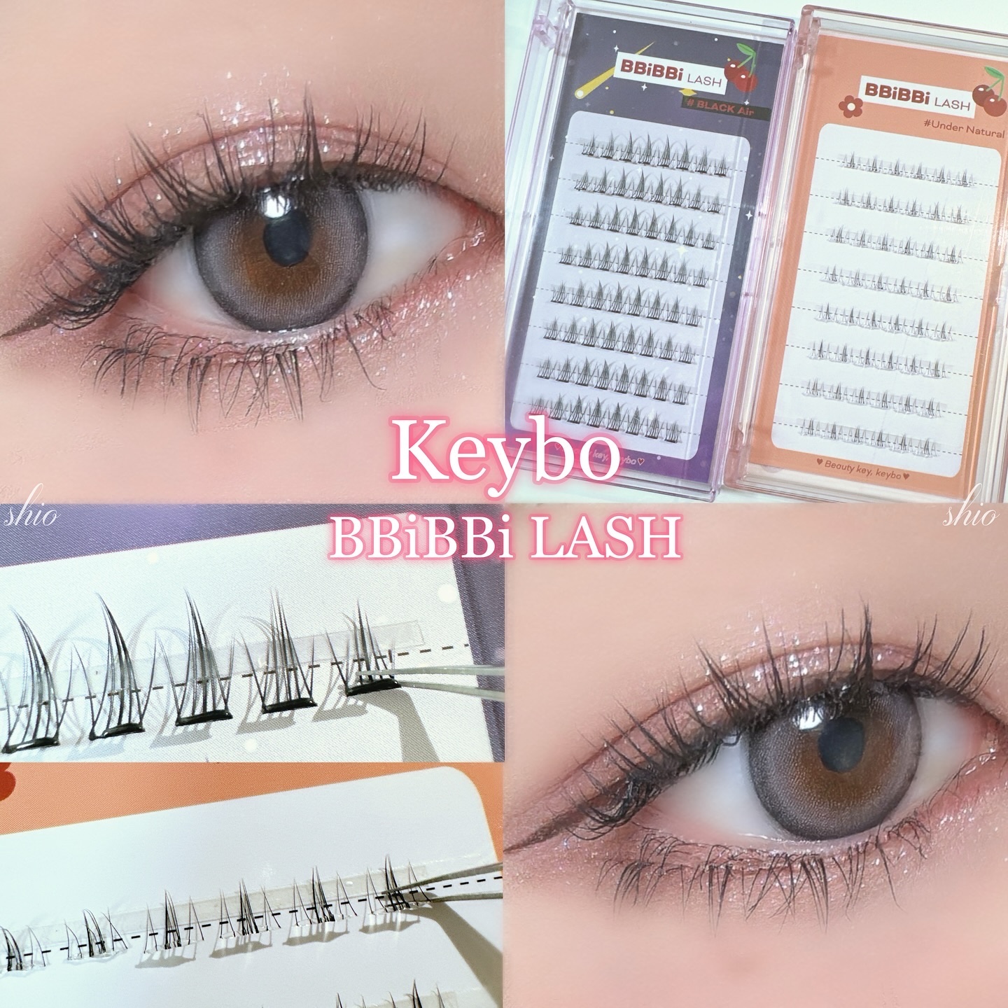 keybo BBiBBi LASH/keybo/つけまつげを使ったクチコミ（1枚目）