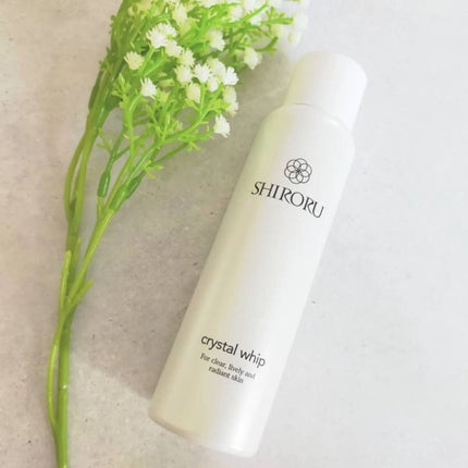 クリスタルホイップ クリスタルホイップ【旧】/SHIRORU/泡洗顔を使ったクチコミ(1枚目)