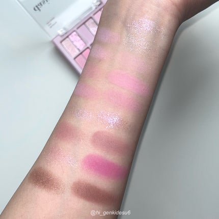 シャドウパレット/dasique/アイシャドウパレットを使ったクチコミ(5枚目)