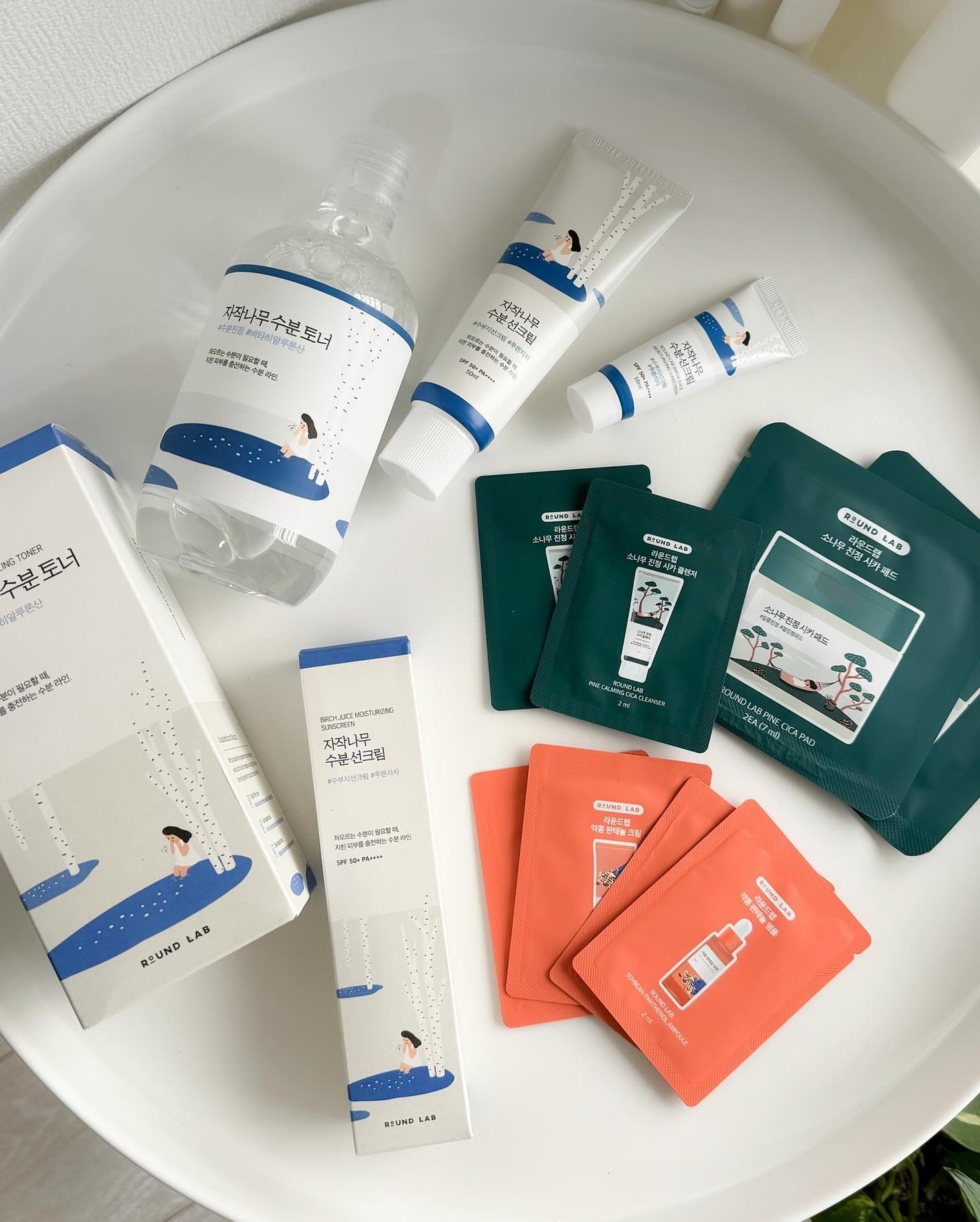 白樺水分uvクリーム/ROUND LAB/日焼け止めクリームを使ったクチコミ(1枚目)