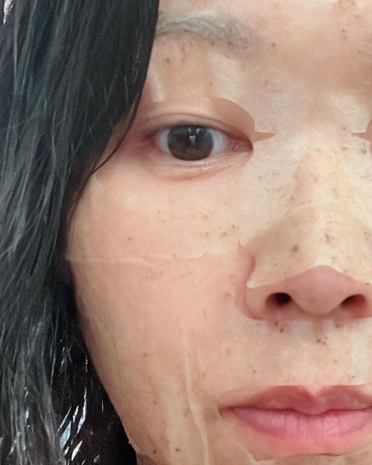 4番 ひんやりクーリングシートマスク/numbuzin/シートマスク・パックを使ったクチコミ(4枚目)