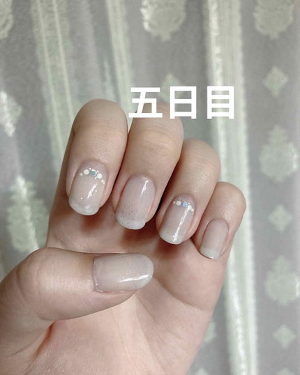 ネイルフィット ジェルネイルシール/GELATO FACTORY/ネイルシールを使ったクチコミ(3枚目)