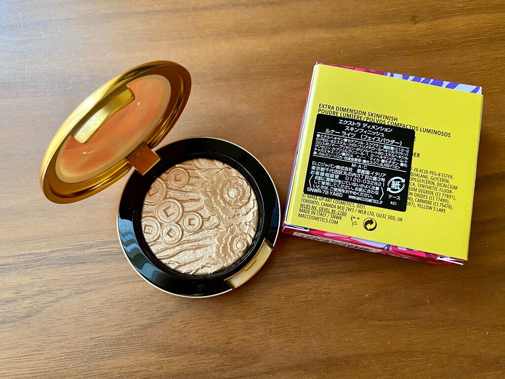 ルナーラックコレクション エクストラ ディメンション スキンフィニッシュ ルナーライツ/M・A・C/パウダーハイライトを使ったクチコミ(4枚目)