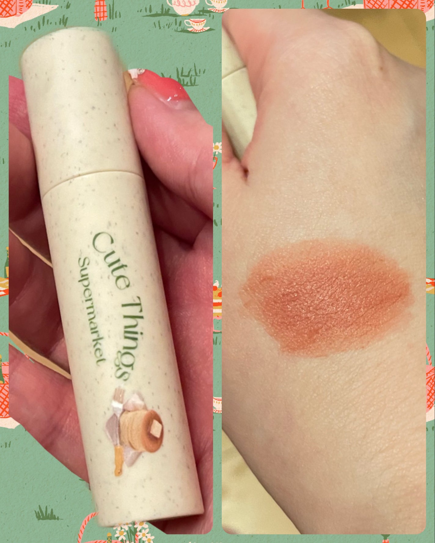 クリーム日報リップクリーム/FLORTTE/口紅を使ったクチコミ(2枚目)