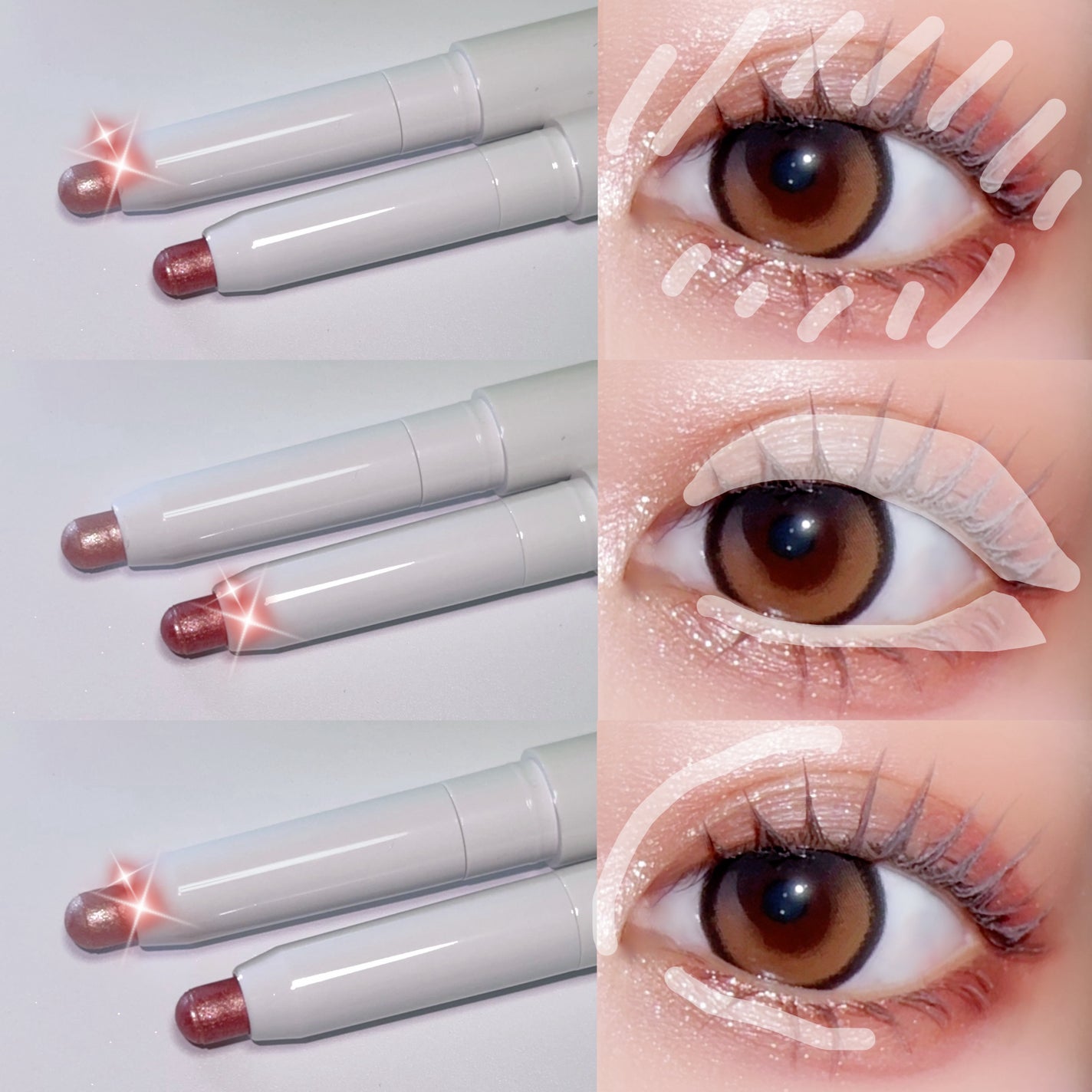 アイムスティックシャドウシマー/i’m meme/スティックアイシャドウを使ったクチコミ(5枚目)