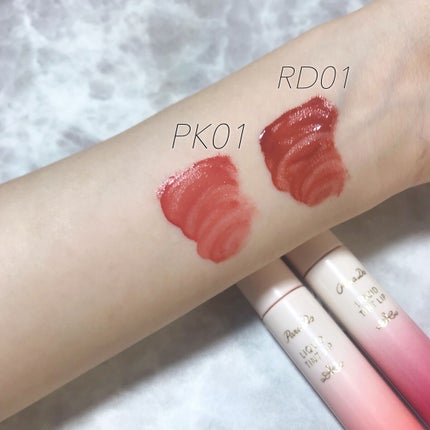 リキッドティントリップ/パラドゥ/リップティントを使ったクチコミ(2枚目)